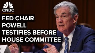 Federal Reserve Chair Powell testifies before House financial services panel — 71024 [upl. by Penhall249]