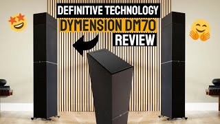 Definitive Technology Dymension DM70 Large Tower Speaker Review [upl. by Jimmie]