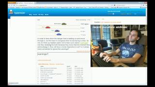 Typeracer 162 WPM with handcam [upl. by Sams359]