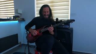 Erotomania Guitar Solo  2022 EBMM MAJESTY LAVA FLOW [upl. by Aramot691]