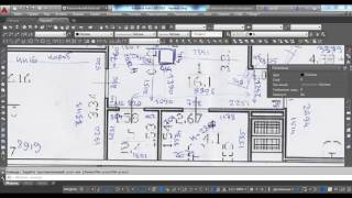 Как начертить обмерный план в Autocad [upl. by Hanny]