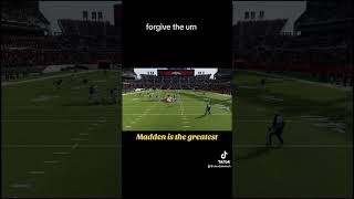 Madden glitches never stop madden24 maddenglitch maddengameplay shorts [upl. by Warfore42]