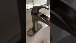 Polishing brushed nickel faucets [upl. by Naols275]