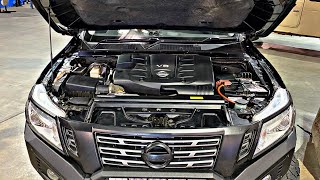 Ep1  V8 56L VK56 Engine Swap Into Nissan Navara NP300 [upl. by Romito]