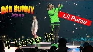 Lil Pump x Bad Bunny  quotI Love Itquot Live in Miami 2019 [upl. by Zenitram891]