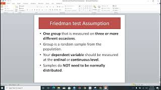 Friedman Test nonparametric repeated Measures ANOVA Using SPSS in URDU [upl. by Ydisahc]