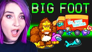 Playing the NEW BIGFOOT MOD in Among Us [upl. by Laina]