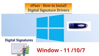 Digital signature installation in windows 10 ll How To Add Digital Signature in Internet Explorer [upl. by Moclam]