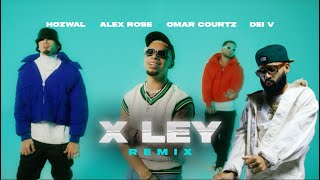 Hozwal x Alex Rose x Omar Courtz x Dei V  X LEY REMIX Official Video [upl. by Mulderig320]