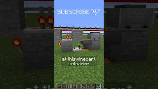 AUTOMATICALLY UNLOAD your HOPPER MINECARTS  Redstone with PsiVolt minecraft redstone [upl. by Mateo]