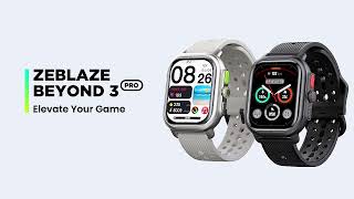 2024 Zeblaze Beyond 3 Pro GPS Smart Watch [upl. by Bozuwa]