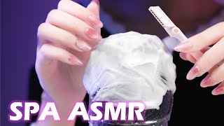 ASMR Sleepy Relaxation Spa on Microphone 🎤✨ No Talking  Cara ASMR [upl. by Nitram]