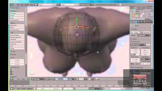 Modellare un umanoide femminile con Blender 1mp4 [upl. by Fidole]