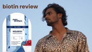 Man matters biotin Hair growth review 500 pullups amp pull workout [upl. by Ymmor]