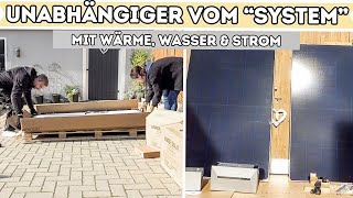 Unabhängiger werden mit Wärme Wasser amp Strom 🥳 Bauernhofsanierung geht voran 😍 [upl. by Tabb]