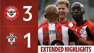 Brentford 31 Southampton  Extended Premier League Highlights [upl. by Dobb626]