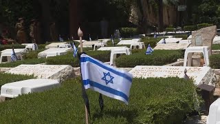 Memorial Day is always somber in Israel but this year it has taken on a profound and raw sadness [upl. by Irodim]