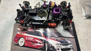 WOW Kyosho VOne R with 5 port Nova Mega Engine  Nitrogang LIVE  Why the metal wheels [upl. by Korry]