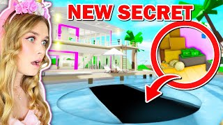 NEW SECRET In NEW HOUSE In Brookhaven Roblox [upl. by Rik]