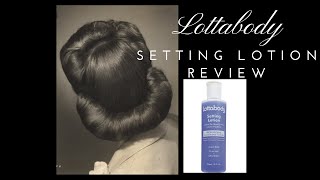 Product Review Lottabody Setting Lotion [upl. by Blau]