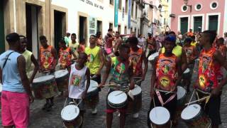 AfroBrazilian Street Band in Salvador Brazil [upl. by Yme]