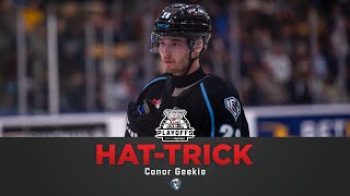 WHL HatTricks  Conor Geekie [upl. by Eduam660]