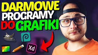 NAJLEPSZE DARMOWE PROGRAMY DO GRAFIKI 😍 [upl. by Sirap]