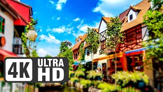 4K ULTRA HD VIDEO  CITY COLORFUL  4K DEMO VIDEO [upl. by Shayla763]