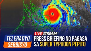 LIVE PAGASA 11AM press briefing on super typhoon Pepito  16 November 2024 [upl. by Tavia]