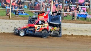 Huntly Speedway  Opening Night Stockcars  91124 [upl. by Sauls]