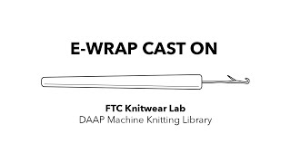 EWrap Cast On [upl. by Zina]