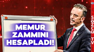 SGK Uzmanı Memur Maaşını Tek Tek Hesapladı İşte Zam Oranları [upl. by Arihsaj]