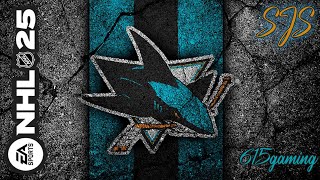 NHL 25 Season G12 vs Chicago Blackhawks Cup Chasing with Sharks [upl. by Sipple324]