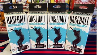 4 Walgreens Baseball Collectors Edge Mystery Boxes No Junk Wax Auto [upl. by Benedix]