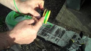 Jonsered Grass Trimmer Cord Replacement [upl. by Skricki]