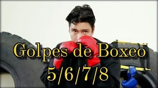 🥊Golpes de boxeo 567 y 8🥋 [upl. by Eesak]