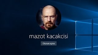 Windows 10 Kullanıcı Hesap Resmi Ekleme veya Değiştirme [upl. by Nnov216]