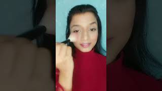 WEDDING 💍 GUEST MAKEUP LOOK 🫰shorts short shortvideo viralvideo makeup [upl. by Mayram939]