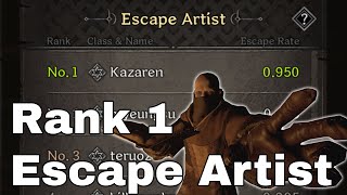 Rank 1 Escape Artist Warlock  Dark and Darker [upl. by Norved571]