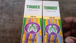 TORDEX® Cough Syrup use in santaliTordex linctus reviewDextromethorphon medicines santhali medical [upl. by Luwana]