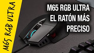 CORSAIR M65 RGB ULTRA  Máxima precisión y velocidad [upl. by Nnylyam]