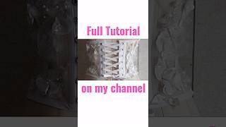 7 Professional ways to sew a lacing bar for corsets tutorial is up on my channel corset shorts [upl. by Anitsrihc781]