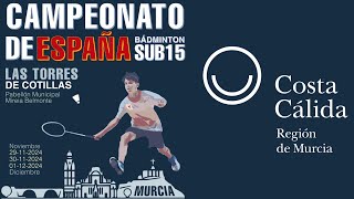 PISTA 4 DIA 1 CAMPEONATO DE ESPAÑA SUB15 2024 [upl. by Glynias]