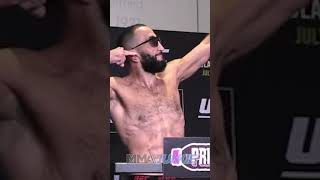 ⚖️ Leon Edwards Belal Muhammad make weight easily for their headline match for UFC304 [upl. by Otsenre]