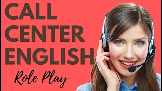 English for Call Centers 🙋🏻‍♀️  Role Play Practice [upl. by Cram]