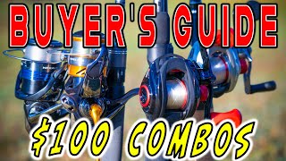 BUYERS GUIDE 100 ROD AND REEL COMBOS [upl. by Noiro]