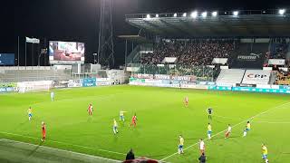 FK Teplice vs SK Slavia Praha kousek fotbalového zápasu konec zápasu 11 [upl. by Adnema689]