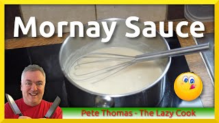 How to Make Mornay Sauce  Food Prep [upl. by Leahcam]