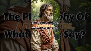 The Philosophy Of Anaxagoras What Did He Say [upl. by Bedwell907]