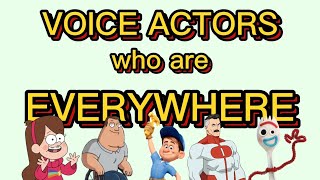 Voice Actors who are Everywhere COMPILATION Parts 110 [upl. by Lezti]